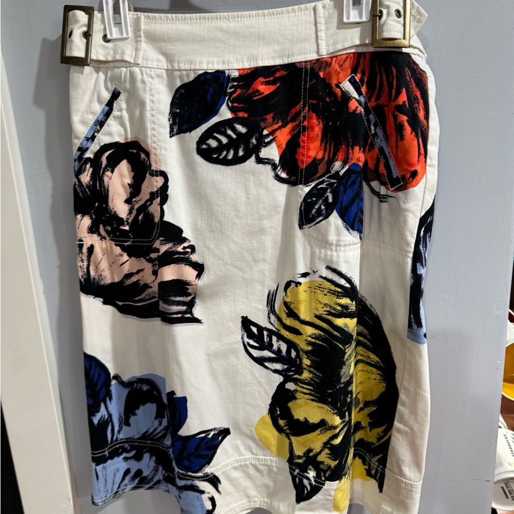 Maeve Multicolor Floral Pencil Skirt